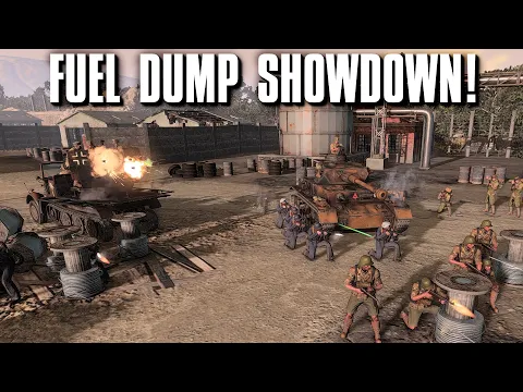 FUEL DUMP SHOWDOWN! - 3v3 - Company of Heroes 3