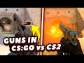 CS GO GUNS vs CS2 GUNS WHY THIS GLOCK SO BAD