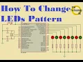 Microcontroller PIC16F887 11 How To Change LEDs Pattern
