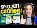 How to Split Text into Columns in Google Sheets