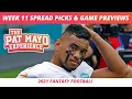2021 Week 11 Picks Against The Spread NFL Game s Survivor Picks Cust Corner Mini