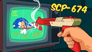 SCP-674 The Exposition Gun Makes Nintendo Real Life SCP Animation