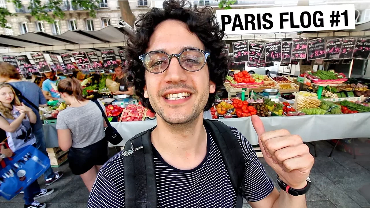 Immersive French Market Experience... Paris Flog #1