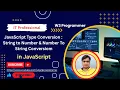 JavaScript Type Conversion and Coercion JavaScript Tutorial In Hindi w3 programmer