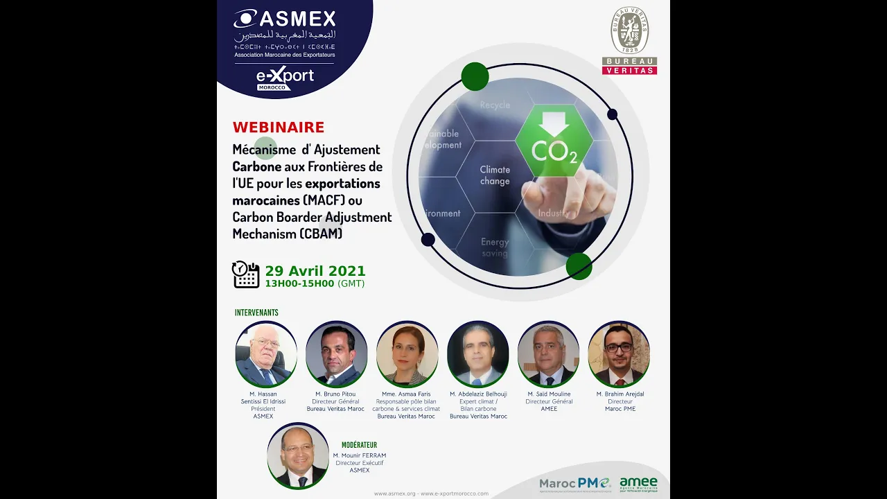 Mécanisme d'Ajustement Carbone aux Frontières de l'UE pour les exportations marocaines (MACF)