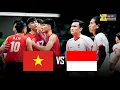 Download Lagu Full HD |  Việt Nam vs Indonesia | Đại chiến mãn nhãn, rượt đuổi set point không tưởng