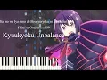 Lagu Kyuukyoku Unbalance - BOFURI OP [Piano Synthesia + Sheet]