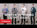 8 Winter to Spring Outfit Ideas for Men Try On JCPenney