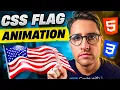 Creative Flag Animation with CSS