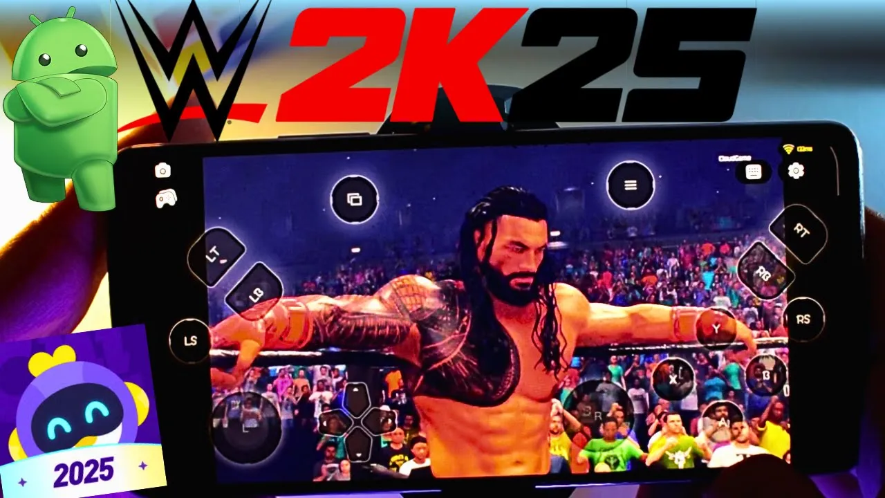 WWE 2k25 Mobile Android Gameplay - Game for Android - 2025