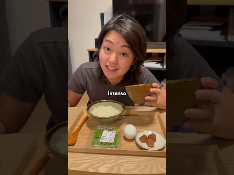 Si te parece delicioso el natto con huevo y arroz, ya eres casi japonesa! 😂 #natto #納豆
