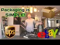 HOW TO PACKAGE A LARGE ITEM VACUUM THAT SOLD ON EBAY
