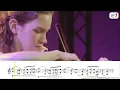 Hilary Hahn - Paganini - Caprice 24 - Sheet Music Play Along