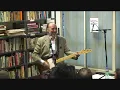 Mick Jones sings 'Should I stay or should I go? at the Rock and Roll Public Library