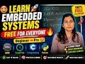 Learn Embedded with Sani From Beginner to Pro Free RTOS ARM Architecture C Python Prgrmng