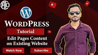 How to Edit Page Content in WordPress Website Full Beginner Guide 2025