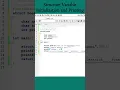 Initialization and print structure variable struct data type C Program