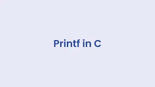 Learn to Format Text with printf in C Programming