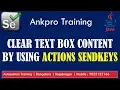 Selenium with Java 34 - Actions class sendkeys for removing the existing text method