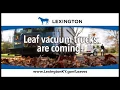 LFUCG Leaf Pickup