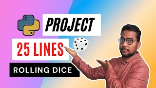 Python Projects Rolling Dice Small Project Tkinter and Random module hindi 2021