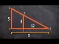 Proving two triangles are similar two different ways