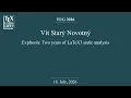 TUG 2026 Vit Stary Novotny Expltools Two years of LaTeX3 static analysis