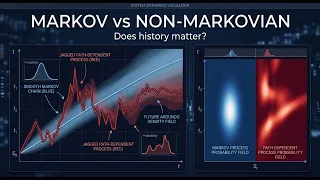 Markov vs Non-Markovian Visualising Path Dependence in Python