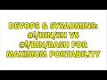 DevOps SysAdmins vs for maximum portability 3 Solutions