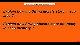 String Literal Vs String Object in Java