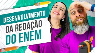 Parágrafo de DESENVOLVIMENTO na redação do Enem [Prof. Noslen]