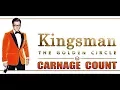 Download Lagu Kingsman: The Golden Circle (2017) Carnage Count