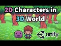 2D Characters in 3D World - Unity Directional Billboarding Tutorial