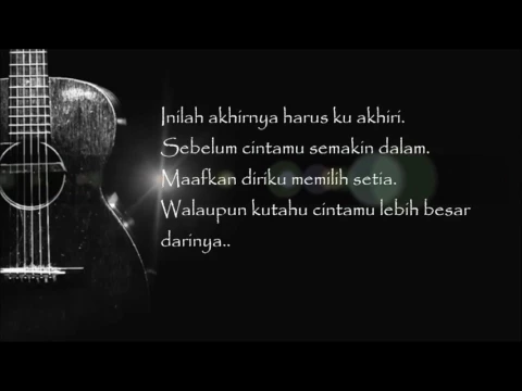 Download MP3 Fatin Shidqia - Aku Memilih Setia (Official Lyric Video)