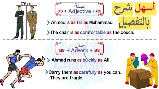52 شرح قاعدة المقارنة بـ As As Not As As 