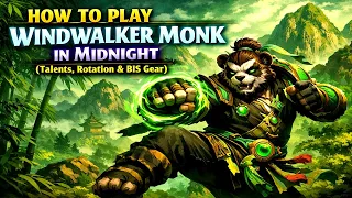 How To Play WW Monk In Midnight Talents Rotation Stat Priority Bis Gear