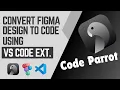 How to convert Figma Design into Code React js using a Visual Studio Code Extension