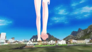 Mmd Giantes Feet Walk Giant Feet Crush The City 