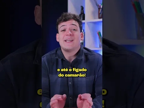 o CÉREBRO do CAMARÃO fica na CABEÇA! #curiosidades #animais