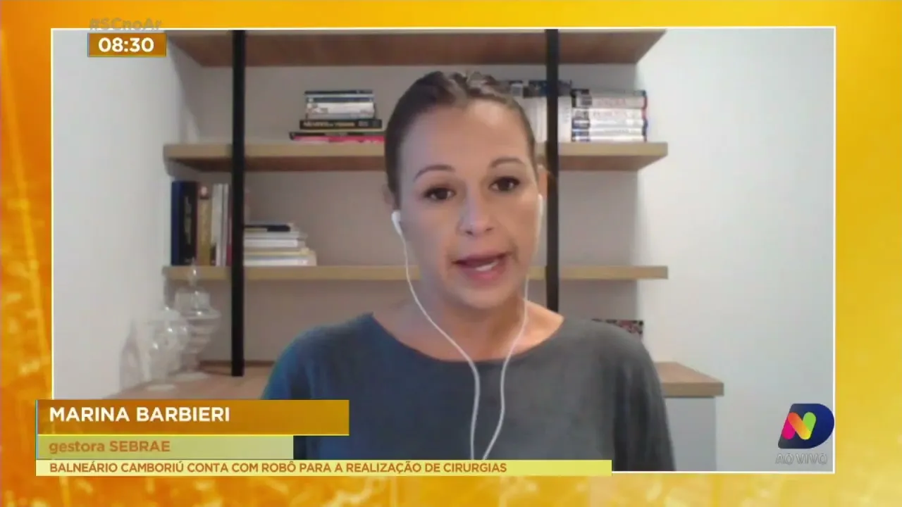 SC no Ar recebe a gestora, Marina Barbieri, do programa Sebrae Delas Mulher de Negócios