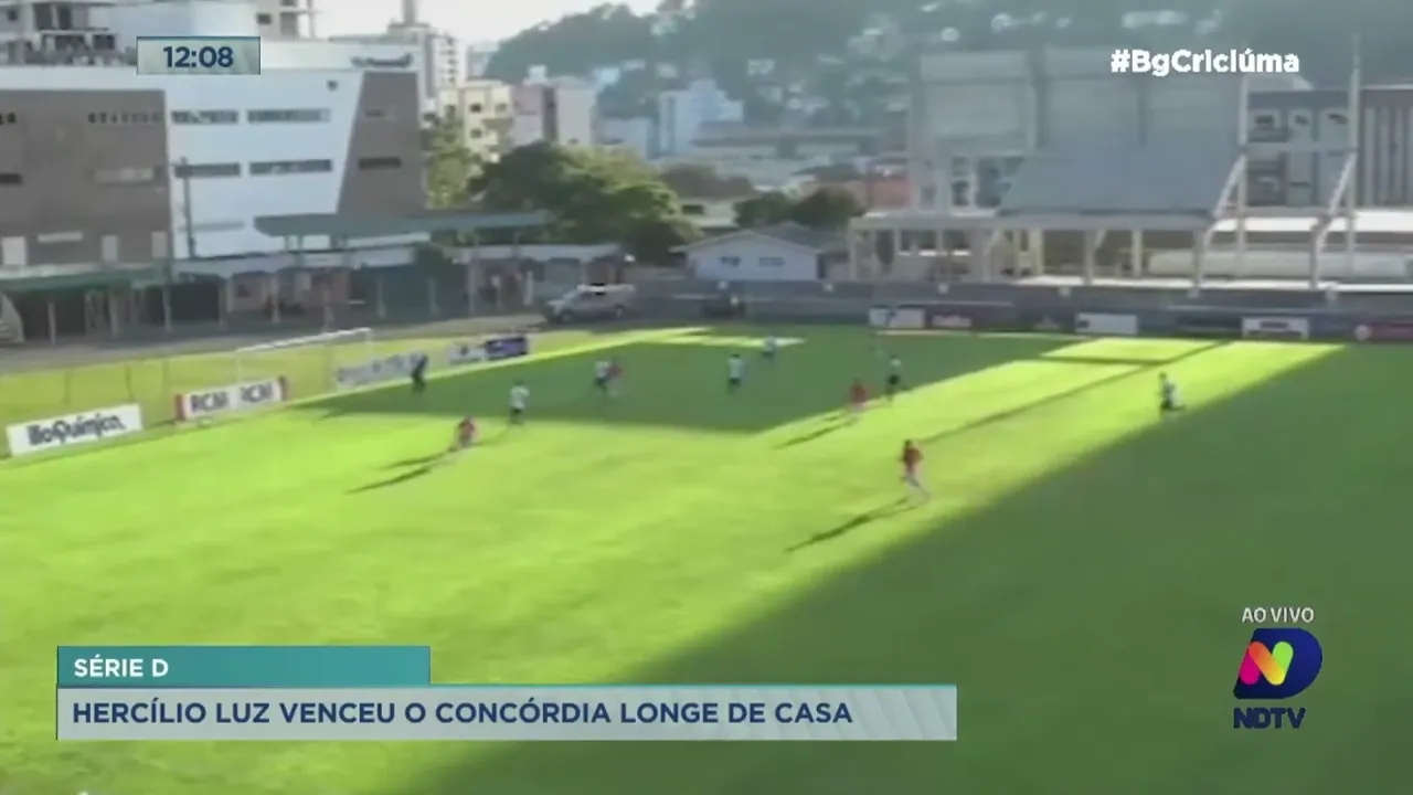 Hercílio Luz vence Concórdia por 1 a 0