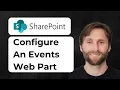 Microsoft SharePoint How to Configure an Events Web Part 2026 Guide