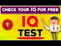 Intelligence Test Real online IQ Test