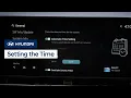 Setting the Time Hyundai