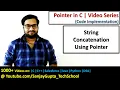 String concatenation using pointers in c programming by Sanjay Gupta
