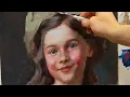 Download Lagu How to paint a portrait in acrylics #acrylicpainting #artpainting #canvaspainting #paintingtutorial