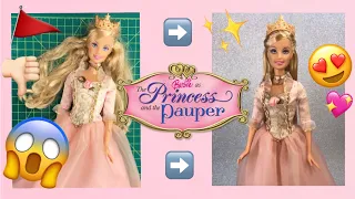 Download PRINCESS ANNELIESE DOLL GETS A MAKEOVER // BARBIE PRINCESS AND THE PAUPER 👑💖🪡 MP3