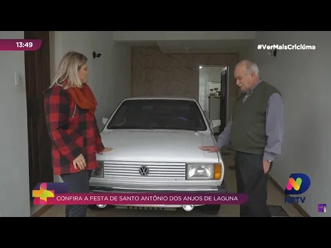 Festa em Laguna tem animação e história de fé, com promessa cumprida após conquista de um milagre