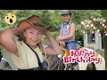 SURPRISE Horseback riding for Peyton s 12th Birt ay - The Detty Sisters