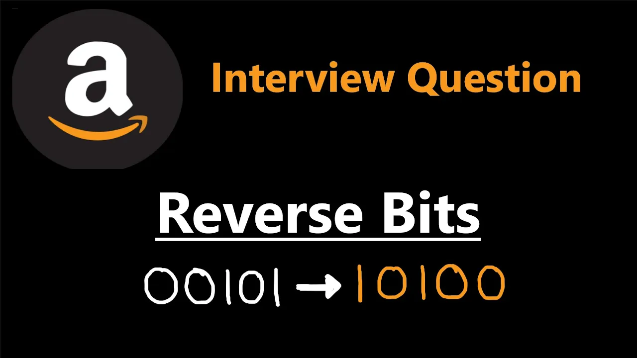 Reverse Bits - Binary - Leetcode 190 - Python - YouTube thumbnail